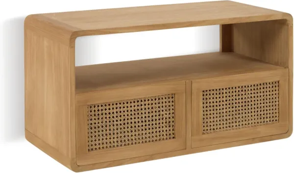 Sabiela, Badezimmerschrank, natur, Massivholz