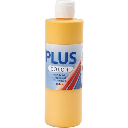 Plus Color Hobbyfarbe, Yellow Sun, 250 ml/1 fl.