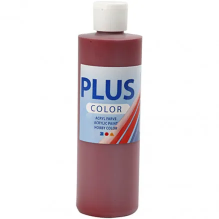 Plus Color Hobbyfarbe, gl. rot, 250 ml/1 Fl.