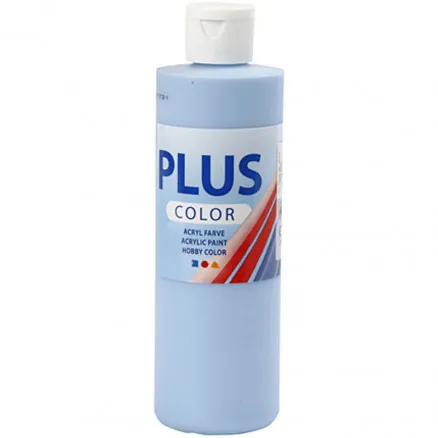 Plus Color Hobbyfarbe, himmelblau, 250 ml/1 Fl.