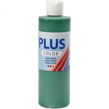 Plus Color Hobbyfarbe, Brillantgrün, 250 ml/1 Fl.