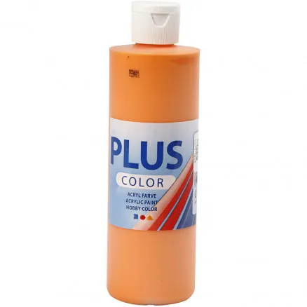 Plus Color Hobbyfarbe, Pumpkin, 250 ml/1 fl.