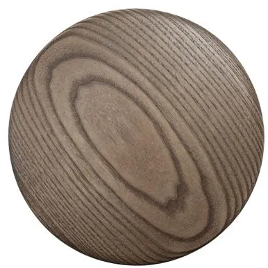 Muuto Dots Holz Ø17 Beize Dunkelbraun