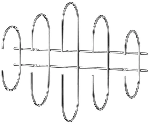 AYTM MOVEO Garderobenleiste Silber L51 cm