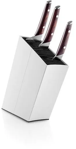 Eva Solo Messerblock, schräg - weiß