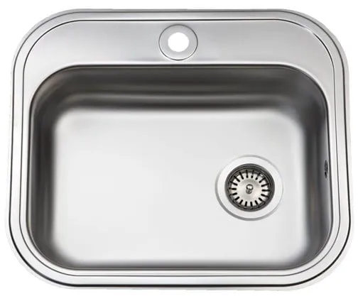 Juvel Intra Juvel Küchenspüle BMK480B1 480 x 340 mm matt mit Sieb