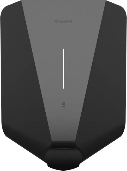 Easee LITE Ladebox 11 kW mit kWh-Zähler, Typ 2, WiFi und 4G, Schwarz