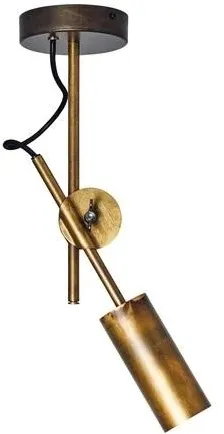 Konsthantverk Stav Spot Einzelleuchte Deckenlampe Rohmessing