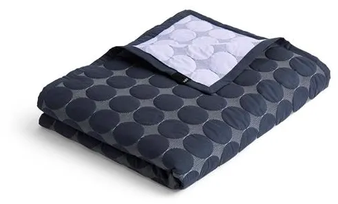 HAY Mega Dot Tagesdecke 235x245 Midnight Blue