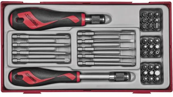 Teng Tools Bits-Schraubendreher-Set TTMDQ38 mit 38 Teilen